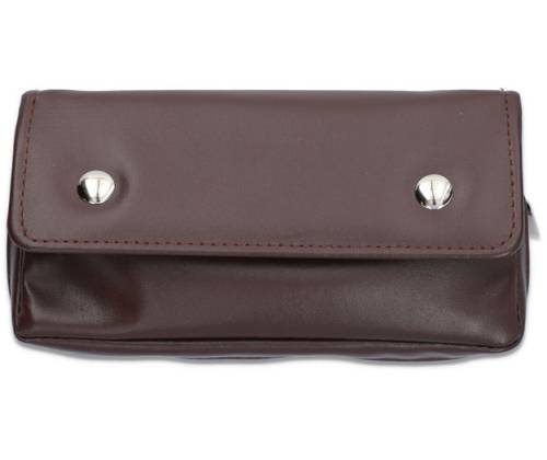 Θήκη για Πίπα Καπνού Δερμάτινη Καφέ - Κλείνει με Κουμπιά (40001281) - Τιμή: 14,50€