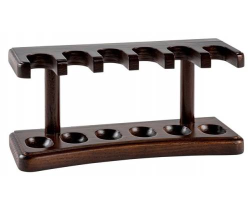 Βάση για Πίπα καπνού Εξι (6) Θέσων Ξύλινη - Τιμή: 59,90€