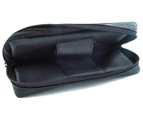 Θήκη για Πίπα καπνού Δερμάτινη Μαύρη 244 - Τιμή: 19,90€