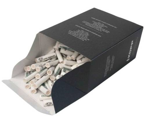 Elephant Active Charcoal Φιλτράκια για Πίπα καπνού 9mm - XXL Pack 250 τεμ. - Τιμή: 29,00€