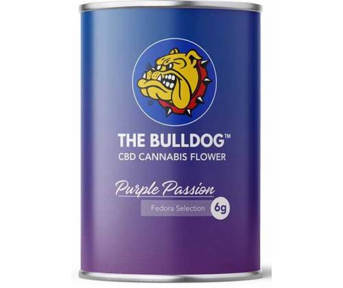 Ανθός Κάνναβης The Bulldog Amsterdam «Purple Passion» 6gr - 25% CBD - Τιμή: 33,00€