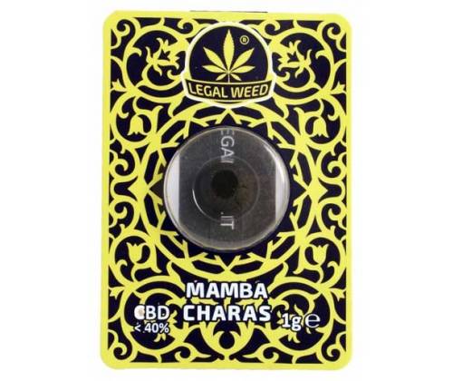 Legal Weed Charas 1gr Black Mamba - 40% CBD - Τιμή: 14,50€