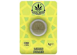 Legal Weed Pollen 1gr Lemon Haze - 35% CBD
