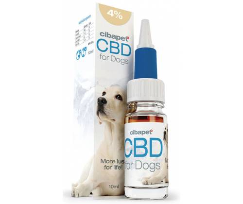 Cibdol CBD Oil for Dogs 4% (10ml) - Ελαιο Κάνναβης για Σκύλους - Τιμή: 28,50€