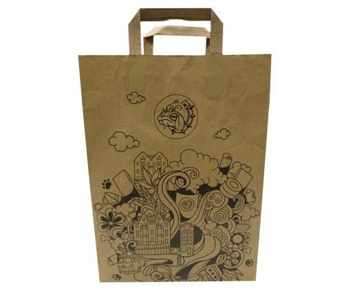 The Bulldog Amsterdam Χάρτινη Σακούλα - Τιμή: 1,00€