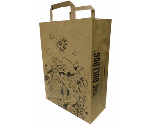 The Bulldog Amsterdam Χάρτινη Σακούλα - Τιμή: 1,00€