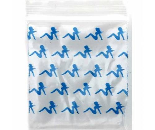 Σακουλάκι Ασφαλείας Zip - Woman (50x50mm) - Τιμή: 0,30€