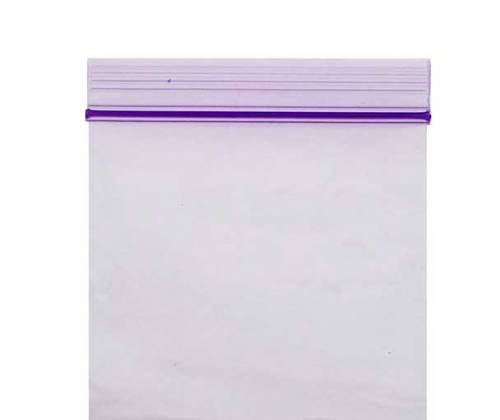 Σακουλάκι Ασφαλείας Zip - Μωβ (50x50mm) - Τιμή: 0,30€
