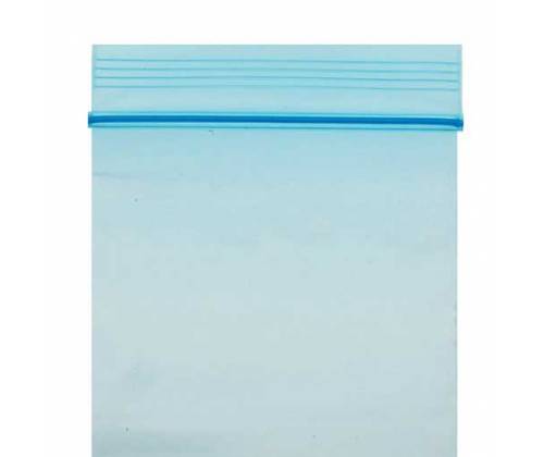 Σακουλάκι Ασφαλείας Zip - Μπλε (50x50mm) - Τιμή: 0,30€
