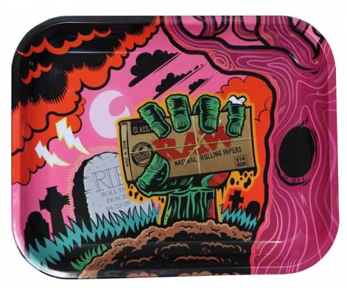 Raw Rolling Tray Δίσκος «Zombie» Medium (27x33cm) - Τιμή: 10,90€
