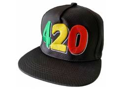 Καπέλο Original Cap 420 3D - Μαύρο Rasta