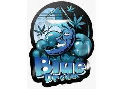 Σακουλάκι Ασφαλείας Mylar Zip Bag - Blue Dream