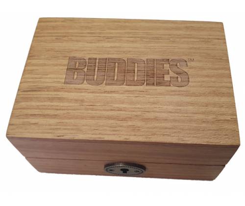 Buddies Wood Box - Ξύλινο Κουτί με Κλειδί - Τιμή: 19,90€