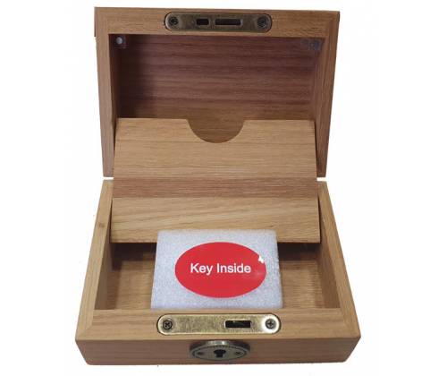 Buddies Wood Box - Ξύλινο Κουτί με Κλειδί - Τιμή: 19,90€