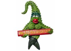 Διακοσμητικό Μαγνητάκι 3D - Cannabuds: Red Light