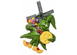 Διακοσμητικό Μαγνητάκι 3D - Cannabuds: Farmer