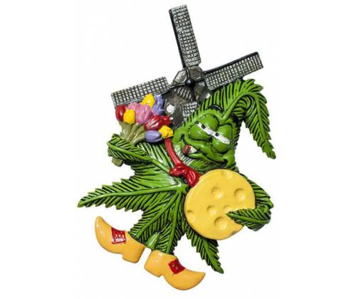 Διακοσμητικό Μαγνητάκι 3D - Cannabuds: Farmer -  Price: 3,50€