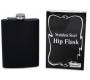 Hip Flask Φλασκί Ποτού Black Mat (F3062) - 240ml - Τιμή: 10,50€