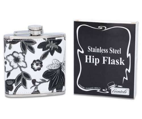 Hip Flask Φλασκί Ποτού All Black Poker (F4012) - 210ml - Τιμή: 11,90€