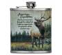 Flask Φλασκί Ποτού Art Σχεδιο Ελάφι - 210ml - Τιμή: 13,50€