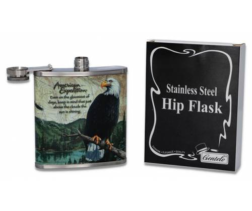 Flask Φλασκί Ποτού Art Σχεδιο Αετός - 210ml - Τιμή: 13,50€