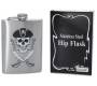 Hip Flask Φλασκί Ποτού Chrome Skull - 150ml - Τιμή: 9,50€