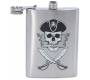 Hip Flask Φλασκί Ποτού Chrome Skull - 150ml - Τιμή: 9,50€