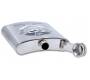 Hip Flask Φλασκί Ποτού Chrome Skull - 150ml - Τιμή: 9,50€