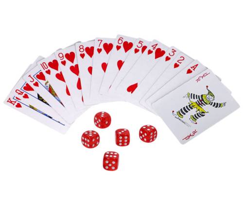 Flask Set Φλασκί Ποτού All Black Poker 777 με 2 Σφηνοπότηρα, Τράπουλα και Ζάρια (4336) - 240ml - Τιμή: 22,50€