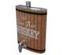 Hip Flask Δοχέιο Φλασκί Ποτού Whiskey Γίγας με Βρυσάκι (F3513) - 3840ml - Τιμή: 79,00€