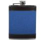 Hip Flask Φλασκί Ποτού «Blue» (F2290) - 210ml - Τιμή: 11,90€