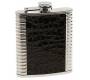 Hip Flask Φλασκί Ποτού Reptile Chrome (F007) - 210ml -  Price: 11,90€