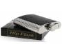 Hip Flask Φλασκί Ποτού Reptile Chrome (F007) - 210ml -  Price: 11,90€