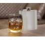 Hip Flask Φλασκί Ποτού Chrome Mat (F015) - 180ml - Τιμή: 9,50€