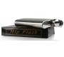 Hip Flask Φλασκί Ποτού Chrome Mat (F016) - 240ml - Τιμή: 10,50€