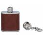 Flask Φλασκί Ποτού Mini Μπρελόκ Καφέ - 30ml - Τιμή: 4,80€