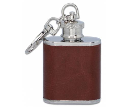 Flask Φλασκί Ποτού Mini Μπρελόκ Καφέ - 30ml - Τιμή: 4,80€