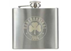 Flask Φλασκί Ποτού ΠΑΟ με Ανεξίτηλη Χάραξη Lazer (154) - 150ml