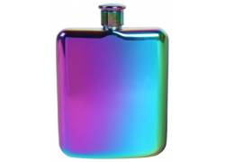 Flask Rainbow Curved Drink Flask (22196) - 180ml