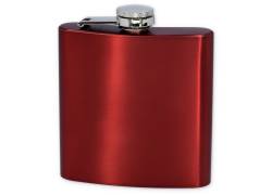 Hip Flask Φλασκί Ποτού Red Mat (F3070) - 180ml