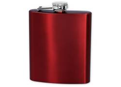 Hip Flask Φλασκί Ποτού Red Mat (F3071) - 210ml