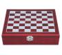Hip Flask Set Drink Flask - Chess with shot glasses (F4506) - 240ml Brown -  Price: 35,50€