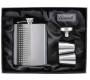 Flask Set Φλασκί Ποτού Πολυτελείας με 2 Σφηνοπότηρα Bullets (4109) - 180ml - Τιμή: 18,50€
