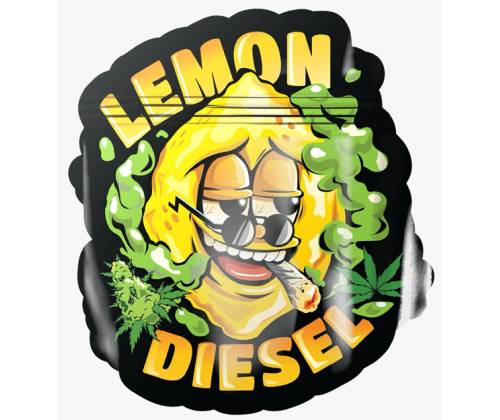 Σακουλάκι Ασφαλείας Mylar Zip Bag - Lemon Diesel - Τιμή: 0,90€