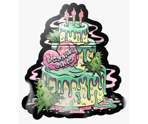 Σακουλάκι Ασφαλείας Mylar Zip Bag - Wedding Cake - Τιμή: 0,90€