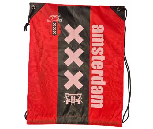 Τσάντα Πλάτης Amsterdam ΧΧΧ Κόκκινη (42x34cm) - Τιμή: 14,50€