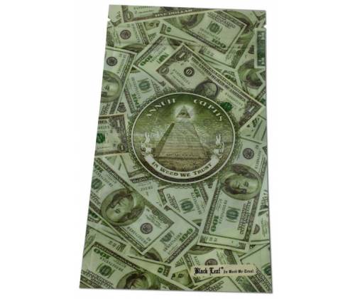 Σακουλάκι Ασφαλείας BL Zip - In Weed We Trust (192x102mm) - Τιμή: 0,55€