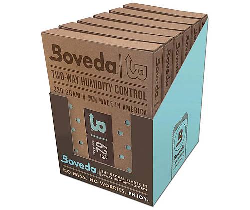 Boveda Tobacco Preservation Humidifier - Humidity 62% RH S320 Giga (172x127mm) -  Price: 25,50€