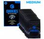 Σακουλάκι Ασφαλείας Cookies Ziplock Smell Proof - Medium (102x152mm) -  Price: 0,85€