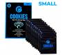 Σακουλάκι Ασφαλείας Cookies Ziplock Smell Proof - Small (102x76mm) - Τιμή: 0,75€